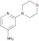 2-(4-morpholinyl)-4-pyridinylamine