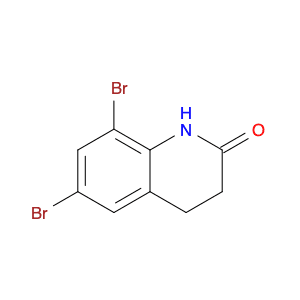 6,8-Dibromo-3,4-dihydroquinolin-2(1H)-one