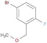 4-Bromo-1-fluoro-2-(methoxymethyl) benzene