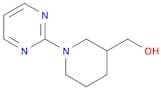 (1-Pyrimidin-2-yl-3-piperidyl)methanol
