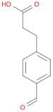 3-(4-Formylphenyl)propanoic acid