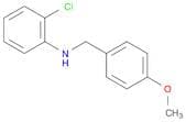 2-chloro-N-[(4-methoxyphenyl)methyl]aniline