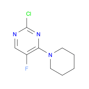 2-Chloro-5-fluoro-4-piperidin-1-ylpyrimidine