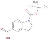 1-[(tert-butoxy)carbonyl]-2,3-dihydro-1H-indole-5-carboxylic acid