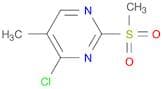 4-Chloro-5-methyl-2-(methylsulfonyl)pyrimidine