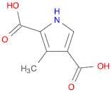 3-Methyl-1h-pyrrole-2,4-dicarboxylic acid
