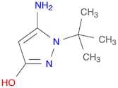 3H-Pyrazol-3-one, 5-amino-1-(1,1-dimethylethyl)-1,2-dihydro- (9CI)