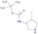tert-Butyl (4-fluoropyrrolidin-3-yl)carbamate