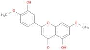 4H-1-Benzopyran-4-one, 5-hydroxy-2- (3-hydroxy-4-methoxyphenyl)-7-meth oxy-