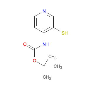 tert-butyl 3-Mercaptopyridin-4-ylcarbaMate
