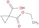 1,1-Cyclopropanedicarboxylic acid monoethyl ester