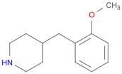 4-[(2-methoxyphenyl)methyl]piperidine