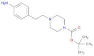 4-(4-aminophenethyl)piperazine-1-carboxylic acid tert-butyl ester