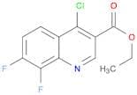 4-Chloro-7,8-difluoroquinoline-3-carboxylic acid ethyl ester