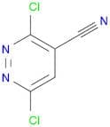 3,6-DICHLOROPYRIDAZINE-4-CARBONITRILE