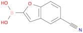 5-Cyanobenzofuran-2-ylboronic acid