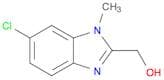 1H-Benzimidazole-2-methanol,6-chloro-1-methyl-(9CI)