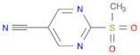 2-(Methylsulfonyl)pyrimidine-5-carbonitrile