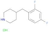 4-(2,4-Difluorobenzyl)piperidine hydrochloride