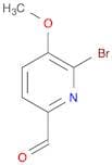 6-Bromo-5-methoxypicolinaldehyde