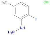 (2-Fluoro-5-methylphenyl)hydrazine, HCl