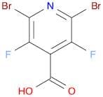 2,6-Dibromo-3,5-difluoroisonicotinic acid