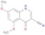 4-Hydroxy-5,7-dimethoxyquinoline-3-carbonitrile