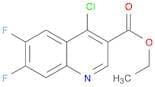Ethyl 4-chloro-6,7-difluoroquinoline-3-carboxylate