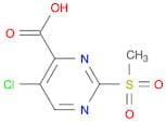 5-Chloro-2-(methylsulfonyl)pyrimidine-4-carboxylic acid