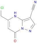 5-(Chloromethyl)-7-oxo-4,7-dihydropyrazolo[1,5-a]pyrimidine-3-carbonitrile