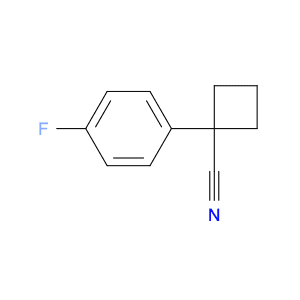 1-(4-Fluorophenyl)cyclobutanecarbonitrile