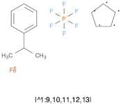 Iron(1+), (.eta.5-2,4-cyclopentadien-1-yl)(1,2,3,4,5,6-.eta.)-(1-methylethyl)benzene-, hexafluorop…