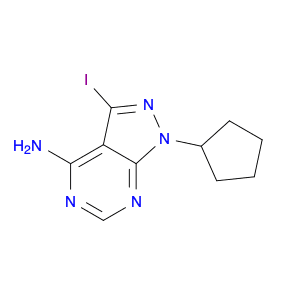 1-Cyclopentyl-3-iodo-1H-pyrazolo[3,4-d]pyrimidin-4-amine