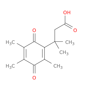 3-(2,3,5-Trimethyl-1,4-Benzoquinonyl)-3-Methylbutyric Acid