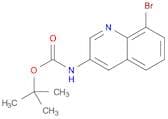 TERT-BUTYL 8-BROMOQUINOLIN-3-YLCARBAMATE