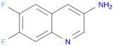 6,7-Difluoroquinolin-3-amine
