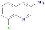 3-Quinolinamine,8-chloro-(9CI)
