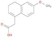 2-(6-Methoxy-3,4-dihydronaphthalen-1-yl)acetic acid