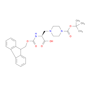 (S)-4-[2-Carboxy-2-(9H-fluoren-9-ylmethoxycarbonylamino)-ethyl]-piperazine-1-carboxylic acid tert-…