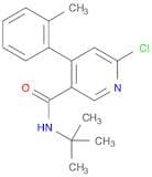 N-tert-butyl-6-chloro-4-(o-tolyl)nicotinamide
