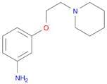 3-[2-(Piperidin-1-yl)ethoxy]aniline