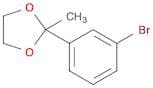 2-(3-Bromo-phenyl)-2-methyl[1,3]dioxolane