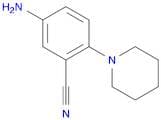 5-Amino-2-(piperidin-1-yl)benzonitrile