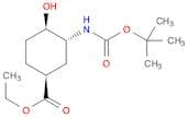 (1S,3R,4R)-3-(Boc-amino)-4-hydroxy-cyclohexanecarboxylic acid ethyl ester