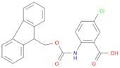 Benzoic acid, 5-chloro-2-[[(9H-fluoren-9-ylmethoxy)carbonyl]amino]- (9CI)