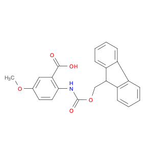 Benzoic acid, 2-[[(9H-fluoren-9-ylmethoxy)carbonyl]amino]-5-methoxy- (9CI)