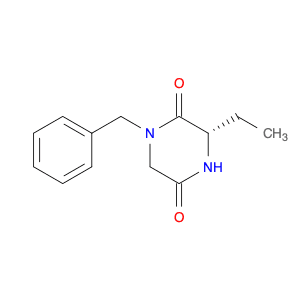 1-BENZYL-3(S)-ETHYL-PIPERAZINE-2,5-DIONE