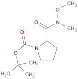2-(Methoxy-methyl-carbamoyl)-pyrrolidine-1-carboxylic acid tert-butyl ester