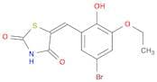 (E)-5-(5-Bromo-3-ethoxy-2-hydroxybenzylidene)thiazolidine-2,4-dione