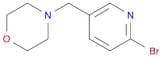 4-[(6-bromopyridin-3-yl)methyl]morpholine